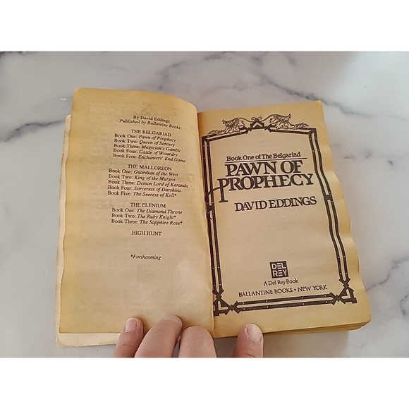 The Belgariad Ser.: Pawn of Prophecy by David Eddings (1986, Mass Market) - Picture 3 of 10